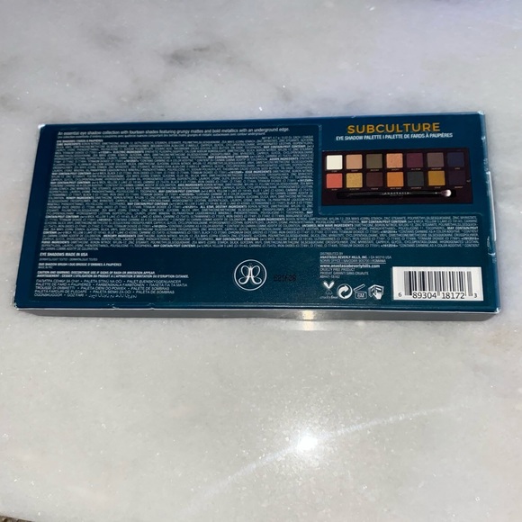 NEW ABH SUBCULTURE PALETTE WITH 14 SHADES & BRUSH - Picture 3 of 6